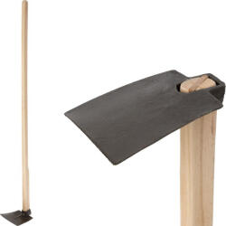 Strend Pro Sapă de grădină, Strend Pro Garden, negru, dreaptă, cap din oțel forjat, mâner din lemn Sapa de gradina