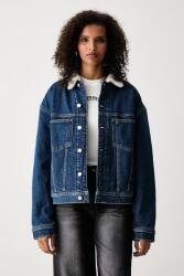 Tommy Jeans geacă de tranziție pentru femei din denim 9BY2-KUDZ6Y_55J (DW0DW23519)