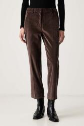 Weekend Max Mara pantaloni pentru femei din catifea reiată WKDMARRUCA 9BY2-SPDZ7K_89X (2625136022600)