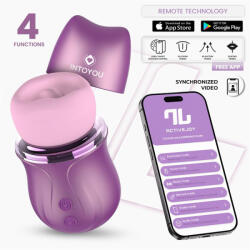 INTOYOU Suvi APP-os nyaló, szívó csiklóizgató vibrátor