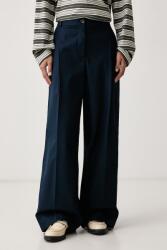 Tommy Hilfiger pantaloni straight pentru femei din bumbac 9BY2-SPDZU3_59X (WW0WW50135)