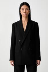MM6 Maison Margiela kétsoros női gyapjú hozzáadásával - fekete XS - answear - 455 990 Ft