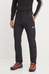Jack Wolfskin szabadidős nadrág Activate Thermic - fekete 52
