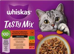 Whiskas Tasty Mix Country Collection nedves macskatáp - 12 csomag - 1.020 g