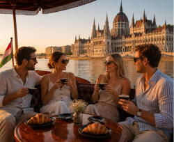  Privát francia brunch a Dunán | 4 fő