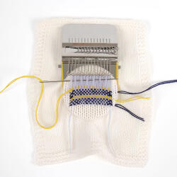 DMC Weaving Loom - mini foltozó és szövő keret