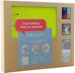 FILOFAX Clipbook Classic A5 Kreatív Kit Zöld