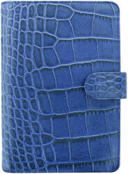 FILOFAX Classic Croc Personal Indigo