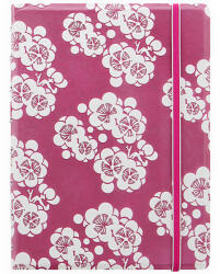 FILOFAX Notebook Impressions A5 Pink-fehér