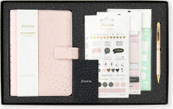 FILOFAX Confetti Personal Rose quartz Ajándék szett