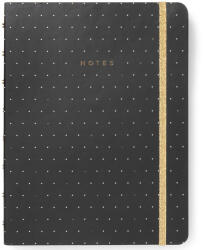 FILOFAX Notebook Moonlight A5 Fekete