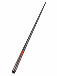  Tac biliard dintr-o bucata fibra de sticla 147cm negru-portocaliu varf de 13mm BenX (G2009)