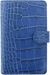 FILOFAX Classic Croc Personal Compact Indigo