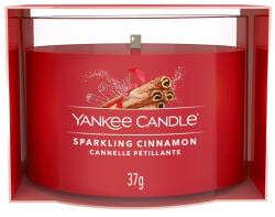 Yankee Candle Üvegbe Töltött Mintagyertya Sparkling Cinnamon - gyertyakvilaga