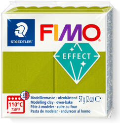 FIMO Effect süthető gyurma - metál zöld, 57 g