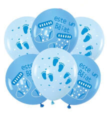 Balloons4party Set 6 baloane latex Este un baiat 30 cm