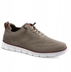  Lezta Férfi lélegző mesh sportcipő Casual Khaki 47 (NC250702006)
