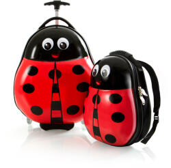 HEYS Travel Tots Lady Bug - set of backpack and suitcase