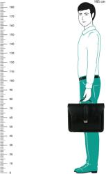 REAbags 7173B Black/Nickel