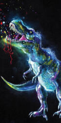  Dinoszaurusz Neon fürdőlepedő, strand törölköző 70x140cm