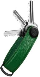 Orbitkey Pebbled Leather Key Organiser Emerald