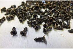  Csavar 3*10mm antikbronz 100db/csomag