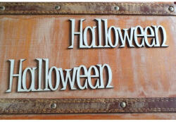  Halloween" felirat nyomtatott 2db/csomag - csinaldmagadshop