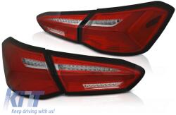  LED hátsó lámpák piros-fehér szekvenciális FORD FOCUS 4 18-21 HATCHBACK (TTTLF6028891)