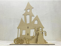  Natúr fa - Halloween kastély - csinaldmagadshop