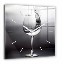  Minimalista Négyzet alakú Fotó Üveg Falióra Boros Lámpa 60x60 cm (010010500080100271112)