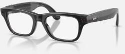 Ray-Ban Ochelari Smart RAY-BAN Meta Blayzer Optics Gen 2 Shiny Transparent Black Demo (RW7001 8526 50)