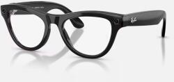 Ray-Ban Ochelari Smart RAY-BAN Meta Skyler High Bridge Fit Negru Lentile Amethyst Transitions Gen2 (RW4014 601/CH 52-20)