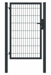  Poarta pietonala DUOS BOX 2D zincata 1, 20 x 0, 90 m, panou 5/4/5 mm, antracit (MT-PP-1.2-A)