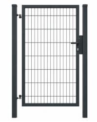  Poarta pietonala DUOS 2D zincata 1, 50 x 1 m, panou 5/4/5 mm, antracit (MT-PPD-1.5-A)