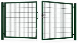 Poarta dubla DUOS BOX zincata 1, 7 x 3, 8 m, panou 2D 5/4/5 mm, verde (MT-DB-1.7-3.8-V)