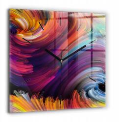 Foto Üveg Falióra Modern enteriőrök Absztrakt termek 60x60 cm (010010500080200267741)