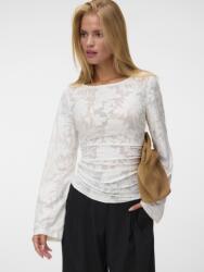 VERO MODA Топ с дълъг ръкав LAYLA бял Vero Moda | Byal | ЖЕНИ | S