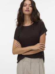 VERO MODA Дамска базова тениска AVA тъмнокафява Vero Moda | Kafyav | ЖЕНИ | M