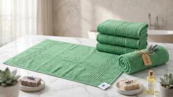 Ralex Pucioasa Prosop baie de față 50x90 cm Bumbac 100%, Greek Border 500 grame/mp, Verde Green Nomad (100.280-verde-deschis) Prosop