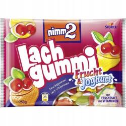 nimm2 Lachgummi Frucht & Joghurt 250 g - Gyümölcsös gumicukor joghurtréteggel (4014400912166)