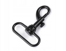 Stoklasa Forgatható fém karabiner, 38 mm lyuk, fekete lakk (880751_247890_133938)