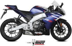  Sistem complet de evacuare MIVV Delta Race pentru Aprilia RS 125 (2021-2024), oțel inoxidabil