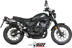  Tobă finală MIVV HR-1 pentru Honda CL 500 (2023-2024), oțel inoxidabil negru