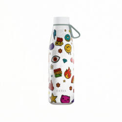 Estia Home Art Flow Save the Aegean Reciclabil Sticlă Termos Oțel Inoxidabil Fără BPA 500ml Urban Vibes 01-42110 (01-42110)