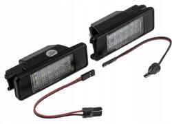 NTY Led-es Rendszámtábla Háttérvilágítás Lámpák Citroen Fiat LANCIA-hoz