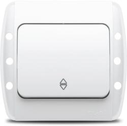 Elbi Întrerupător cap scară ST ELBI Zirve, cu 2 rame decorative laterale incluse (ICSSTZ)