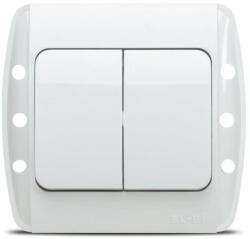 Elbi Comutator ST ELBI Zirve, cu 2 rame decorative laterale incluse (CSTZ)