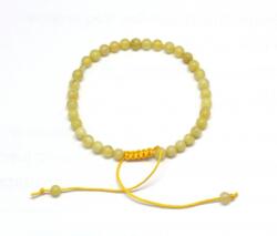  Bratara Opal Galben - Margele Rotunde - 4-4, 9 mm - concepttropic - 40,00 RON