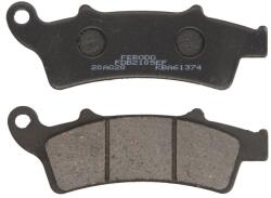 FERODO Placute de Frana Fata Destinat Pentru: Motocicleta Rutiera Mica/Scutere Material: Eco Frecare-ef 41 3x117 5x8 6mm (FDB2105EF)