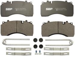 SBP Placute Frana Fata Wabco Pan 19-2 Daf Lf 55; Rvi Midlum Be123c-midr06.02. 26y/41 01.00 1Set (07-P29142)
